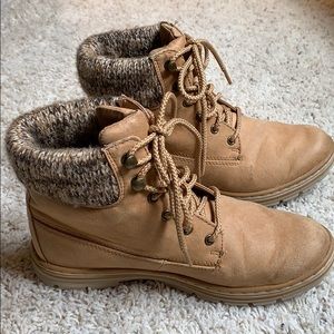 Tan Boots